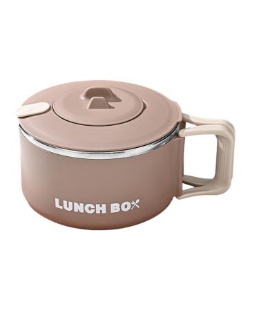 CENMOO Noodle Bowl Ramen Bowl 1200ml Ramen Kitchen Noodle Bowl with Lid Ram Bowl with Handle for Microwave Portable Soup Bowl Lunch Box for