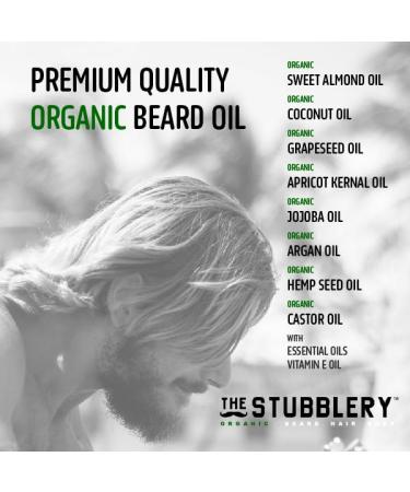 Organic Citrus Beard Oil (2 oz) - Premium Quality for Healthy Facial Hair - International Shipping Available - Buy Online on GoSupps.com