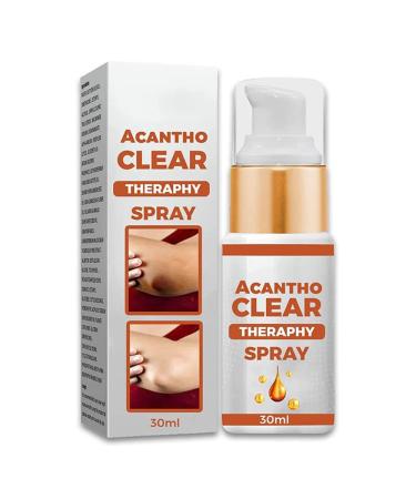 GFOUK Acanthoclear Therapy Spray GFOUK Acanthosis Nigricans Therapy Oil Dark Spot Corrector Spray Dark Spots Remover for Black Skin Mild and Not Stimulating (1PCS)