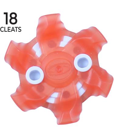 SOFTSPIKES Pivix Cleat (FTS 3.0) - Red Clamshell Set for Ultimate Traction | International Shipping Available - Buy Online on GoSupps.com