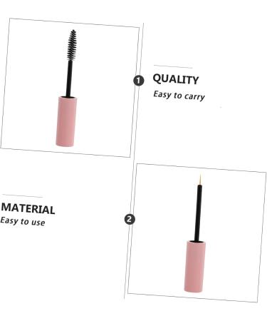 DRESSOOS 6pcs Eyeliner Stick Lip Gloss Squeeze Tubes Clear Eyelash Mascara Cute Lip Gloss Bottle The Pet - Buy Online on GoSupps.com