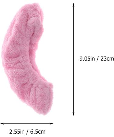 LIOOBO Ice Skates Blade Protectors - 2 Pairs Terry Cloth Blade Socks in Pink | Durable Protection Accessories for Ice Skating - Buy Online on GoSupps.com