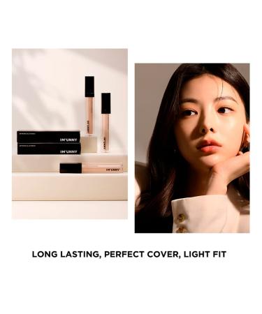IM UNNY Full Cover Up Tip Concealer SPF30PA++ 7.5g (Natural Beige) - Waterproof Liquid Concealer for Dark Circles, Trouble Skin, Blemishes, Acne | K-Beauty Makeup - Buy Online on GoSupps.com