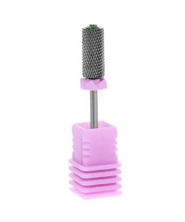 FRCOLOR nail drill bits nail bit cuticle drill bits nails drill bits carbide drill bits for nails safety bits for nail drill manicure supplies Tungsten steel polisher Manicure tools 0.6x0.6x4.2cm As Shown