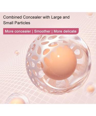 3 in 1 whitening sunscreen foundation concealer sunscreen foundation moisturizing foundation natural face sunscreen concealer foundation - Buy Online on GoSupps.com