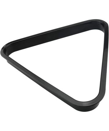 Ruiwaer 2pcs Black Plastic Billiard Ball Rack Set - 2-1/4 Inches Triangle & Diamond Rack - Pool Ball Accessories - Buy Online on GoSupps.com
