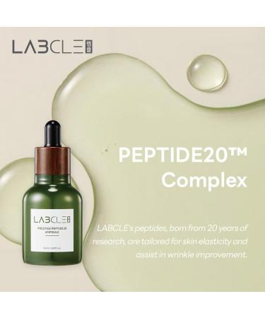 LABCLE Prestige Peptide20 Ampoule - Korean Glow Boosting Serum for All Skin Types | Rejuvenating & Moisturizing Facial Essence Paraben Free - 1.69 fl oz - Buy Online on GoSupps.com