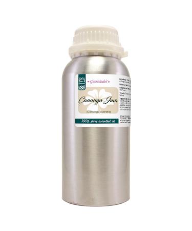 Cananga Java 16 fl oz (473 ml) Aluminum Bottle w/Plug Cap 100% Pure Essential Oil GreenHealth