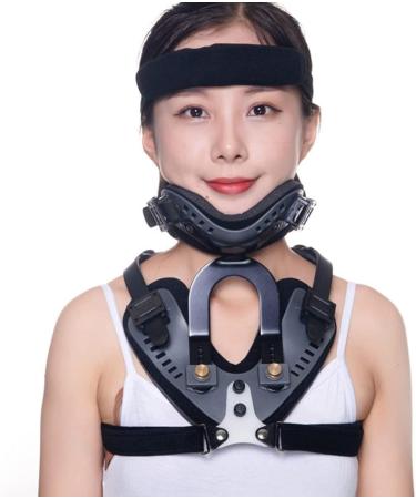 JLASDR neck protection adjustable cervical spine-tractor correction-collapse-support fixation-fixing traction device for use with cervical fracture dislocation