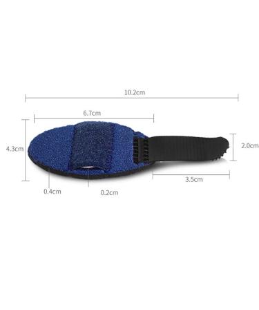 Finger Splint & Mallet Finger Brace - 3D Breathable Fabric Stabilizer for Stenosing Tenosynovitis Relief - One Size (Blue - Buy Online on GoSupps.com
