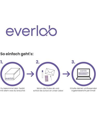 EVERLAB Helicobacter Pylori Test Quick & Easy Home Stool Test for Helicobacter Antigen Detection - Buy Online on GoSupps.com