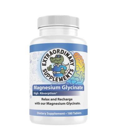 Magnesium glycinate is a Highly absorbable Form of Magnesium That is Great for Sleep Muscle Relaxation and Overall Health. It is Also Vegan Gluten-Free and Non-GMO