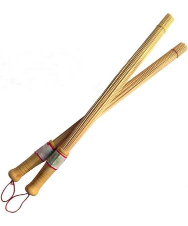 Budstfee Bamboo Massage Tool - Handheld Fatigue Relief for Shoulder & Back | Polished Manual Massager with Lanyard - Buy Online on GoSupps.com