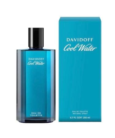 Davidoff Cool Water EDT Spray for Men 6.7 oz - Refreshing and Timeless Fragrance - Buy Online on GoSupps.com