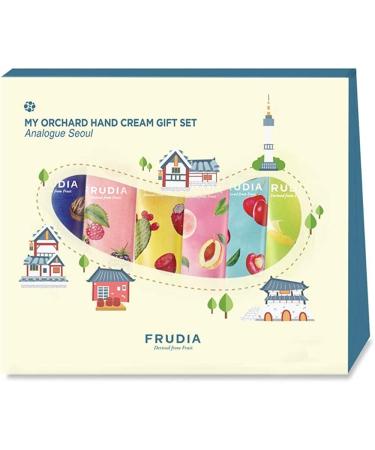 FRUDIA My Orchard Hand Cream Gift Set   Seoul Analogue | Beauty Gift Set & Body Lotion for Women | Korean Lotion & Hand Cream Gift Set | Organic Hand Cream & Moisturizing Lotion