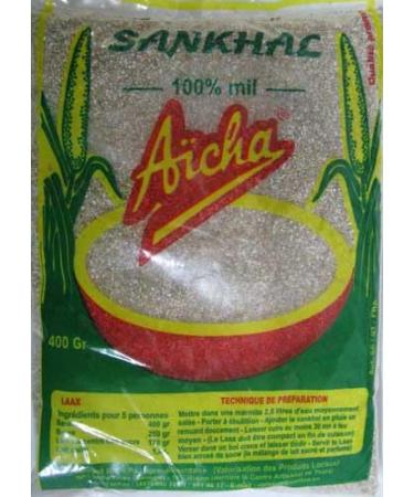 Sankhal African cracked Millet Grains Foxtail broken Millet 400g For Sweet Or Savory Porridge Non-GMO