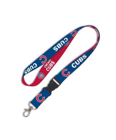 WinCraft MLB Lanyard with Detachable Buckle Chicago Cubs 3/4"