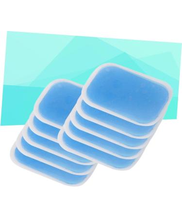 Beaupretty 30 Pieces Leaf Gel Pads for Belly Fitness - Replacement Gel Pads for Abdominal Stimulators & Massage Pads - Blue Fitness Stickers - Buy Online on GoSupps.com