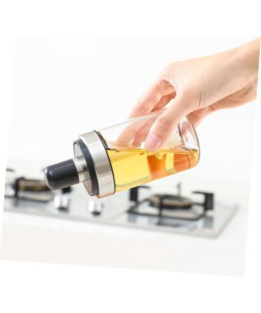 Zerodeko Honey Containers Glass Dispenser 1pc Oil Brush Seasoning Jar Combination Grease Stainless Steel Kitchen Soy Sauce Bottle Grease Container - Buy Online on GoSupps.com