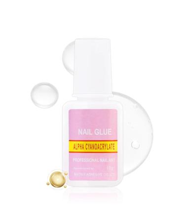 Generisch Nail Gel Glue 45g Strong Durable Accessory Gemstone Glue for Salon Home Travel Wedding Spa Party Summer Holiday Daily Crafts - Buy Online on GoSupps.com