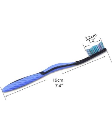 Zumaha Medium-Proof Toothbrush Pack | 10 Deep Cleaning Toothbrushes for Men & Women | Ideal for Stain & Plaque Removal - Buy Online on GoSupps.com