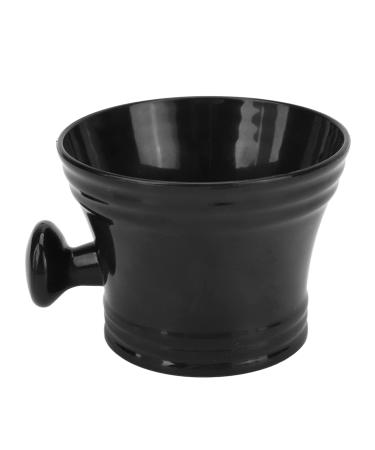 Premium Shaving Soap Bowl - Multi-Purpose Razor Cup for Men | Ideal for Home & Travel | Stylish Black Design - Buy Online on GoSupps.com