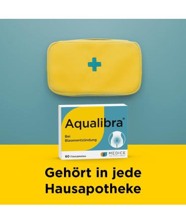 Aqualibra 60 Film-Coated Tablets for Cystitis & Urinary Tract Infection | Herbal Antibiotic Alternative | 12+ Years | Fast International Shipping - Buy Online on GoSupps.com