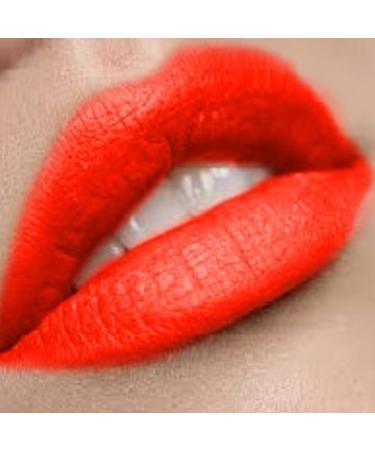 By The CliqueOn Fire Premium Matte Liquid Lipstick | Orange Red Cliquestick On Fire | Orange Red