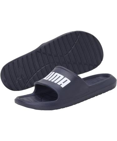 PUMA Unisex Divecat V2 Lite Flip-Flops - Peacoat Puma White | Size 48.5 EU - Shop Internationally - Buy Online on GoSupps.com