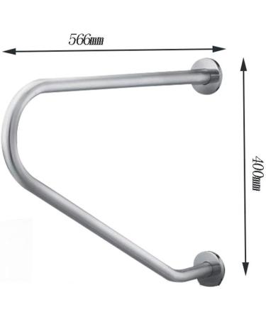 Bathroom Stainless Steel Safety Rails Suction Cup Stainless Steel Grab Bar Non-Slip Grab Bar Armrest Ar Wall-Mounted Support Grab Rail - Buy Online on GoSupps.com