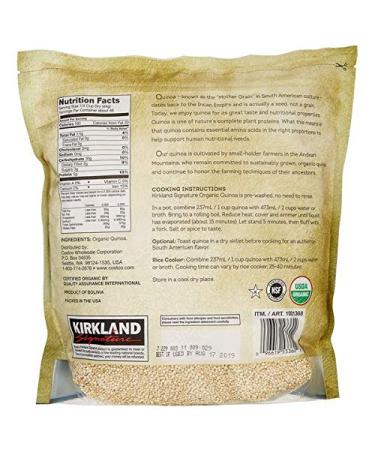 Kirkland Signature Organic Quinoa - Best Quality and Value | Buy Online - Buy Online on GoSupps.com