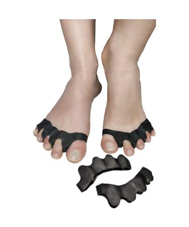 4x Silicone Toe Separator Hallux Valgus Hammer Toe Pad Premium Claw Toes