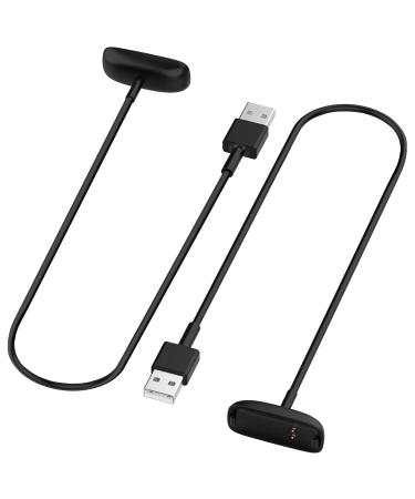 2-Pack TopPerfekt Charger Cable for Fitbit ACE 3, for Fitbit Inspire 2 Fitness Tracker, Replacement Charging Cable Accessory for Fitbit Inspire 2 and ACE 3 (2-Pack 1.0 ft)
