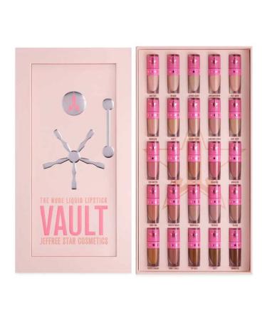 Jeffree Star Cosmetics Nude Lipstick Vault - 20 Mini Shades for Every Skin Tone - Buy Online on GoSupps.com