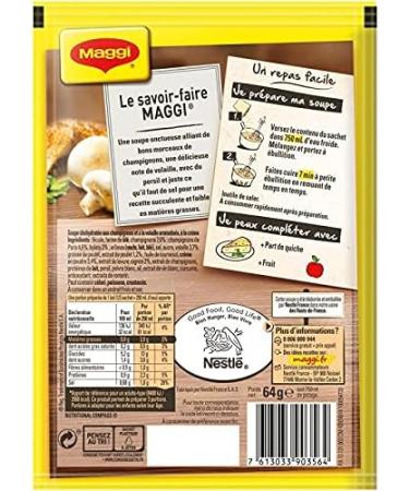  Epicerie sal e NESTLE MAGGI - Forest Chicken Cream 64G - Pack of 4 - Special Offer - Buy Online on GoSupps.com