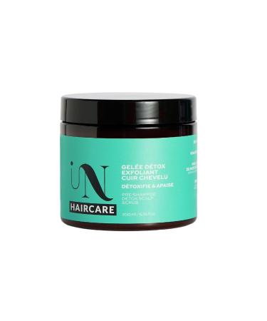 Gel e Detox Gommage Cuir Chevelu - 200ml : limination des Impuret s Stimule la Pousse Cheveux Hydrate et Apaise - Pour des Cheveux Sains et Pleins de Vitalit - 98 4% d'Ingr dients Naturels