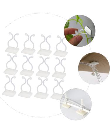 OSALADI 100pcs Adhesive Wire Holder Household Tools Cord Holders Wire Holders for Cords Wire Traction Fixators Cord Management Buckle Plant Vine Traction Plant Fixing Tools Gardening Tools - Buy Online on GoSupps.com