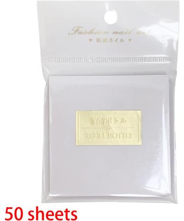 50 Sheets Convenient Disposable Paper Tinting Thickened Nails Paper Display Board DIY Art Tool Quick And Easy Disposable Paper - Buy Online on GoSupps.com