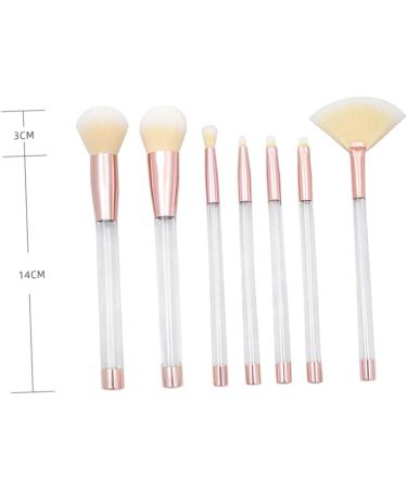 FRCOLOR 21 Pieces Crystal Cosmetic Lady Tools Face Makeup Brochure Brush Blending Brush for Makeup Foundation Makeup Brush Flash Suit Suits Travel Handle Crystal Matte - Buy Online on GoSupps.com