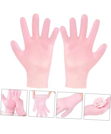 Healeved 2 Pairs Whitening Moisturizing Gloves Cotton Gloves White Gloves Men Moisturizing Gloves for Women Exfoliating Hand Gloves Cracked Hands Gloves Waterproof Gloves Soft Pink Sebs - Buy Online on GoSupps.com