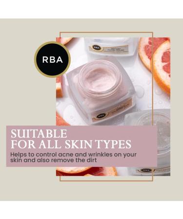 RBA Skincare Instant Facial Polish - Natural Microdermabrasion Exfoliant with Aloe Vera for Smooth Skin - 50ml (2oz) - International Shipping Available - Buy Online on GoSupps.com