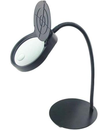 (3X / 10X) Desktop Lighting Magnifier HD Magnifying Glass with 26 LED Lights Suitable for The Elderly Youth Reading Books Electronic Maintenance Check Black 16.8 * 40cm Made in China - Buy Online on GoSupps.com