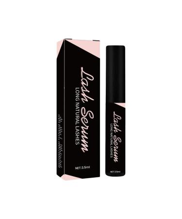 Natural Eyelash Serum | Vegan Lash Booster for Longer Fuller & Thicker Lashes | Gentle Eye Serum for Healthy Lash Growth Perfect Beauty Gift Black