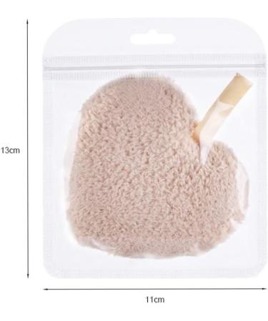 Lurrose Slimming Puff Powder Reusable Cotton Facial Pads for Women | Triangle Coffee Design - Buy Online on GoSupps.com