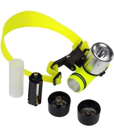 JUN CHI 20000 Lumens LED Scuba Diving Headlamp - Waterproof Underwater Safety Light for Deep Sea Cave Exploration - Buy Online on GoSupps.com
