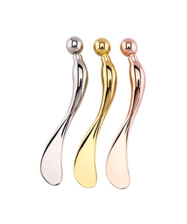 FRCOLOR Face Mask Spoon - Gold Makeup Spatula for Dark Circles & Eye Cream Applicator - 1 Count Cosmetic Tool - Buy Online on GoSupps.com