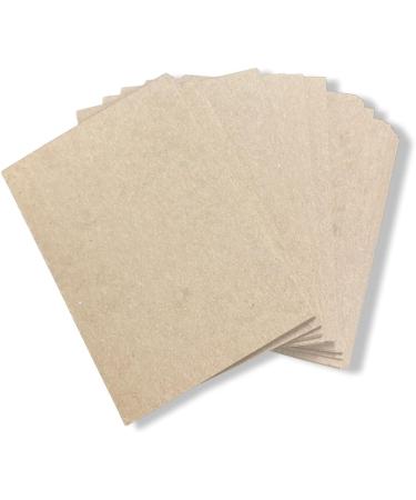100 5.5x8.5 Inch Chipboard Sheets - 22 Point Kraft Cardboard for Scrapbooking and Shipping Inserts - Buy Online on GoSupps.com