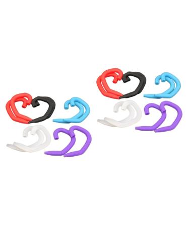Magiclulu 20 pair of mask ears headphone ear covers Face cover Ear grip masks clip holder for masks hooks to hang up the mask ear protection mask hooks sports ear hooks 5x3cmx2pcs