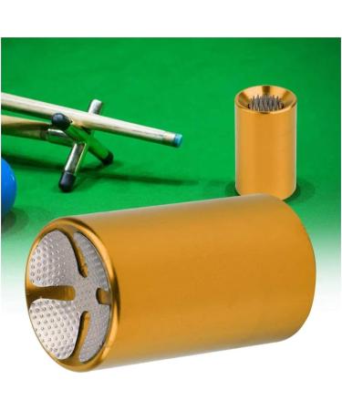 Billiard Tip Shaper & Pool Stick Pick - Aluminum Cue Tip Tool, Golden | Cue Sports Accessory - Buy Online on GoSupps.com