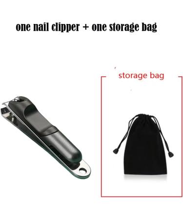 PLWJK Heavy-Duty Nail Clipper Sturdy Fingernail Clipper and Toenail Clipper Durable Nail Cutter Gifts for Men and Women (Black) - Buy Online on GoSupps.com